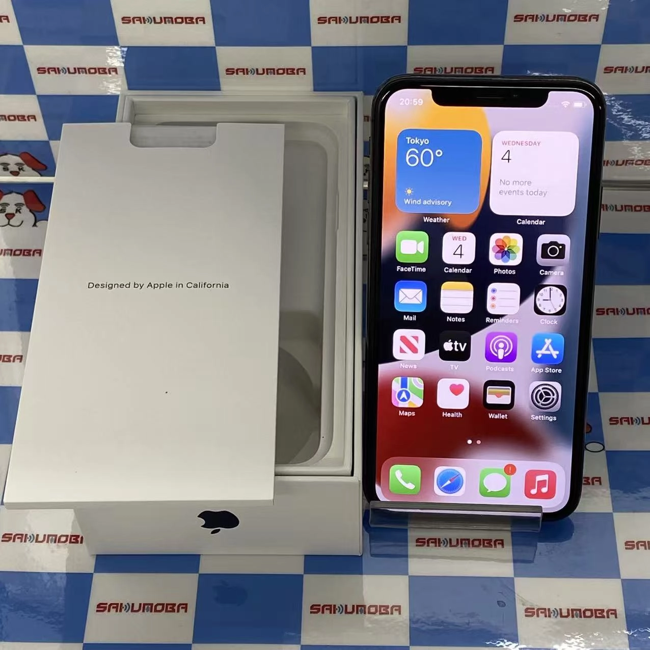iPhoneX 256GB スペースグレイ MQC12J/A AU版SIMフリー