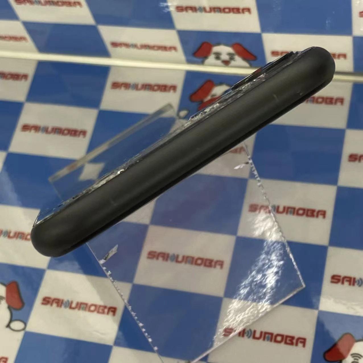 iPhone11 64GB ブラック MHDA3J/A AU版SIMフリージャンク品 au