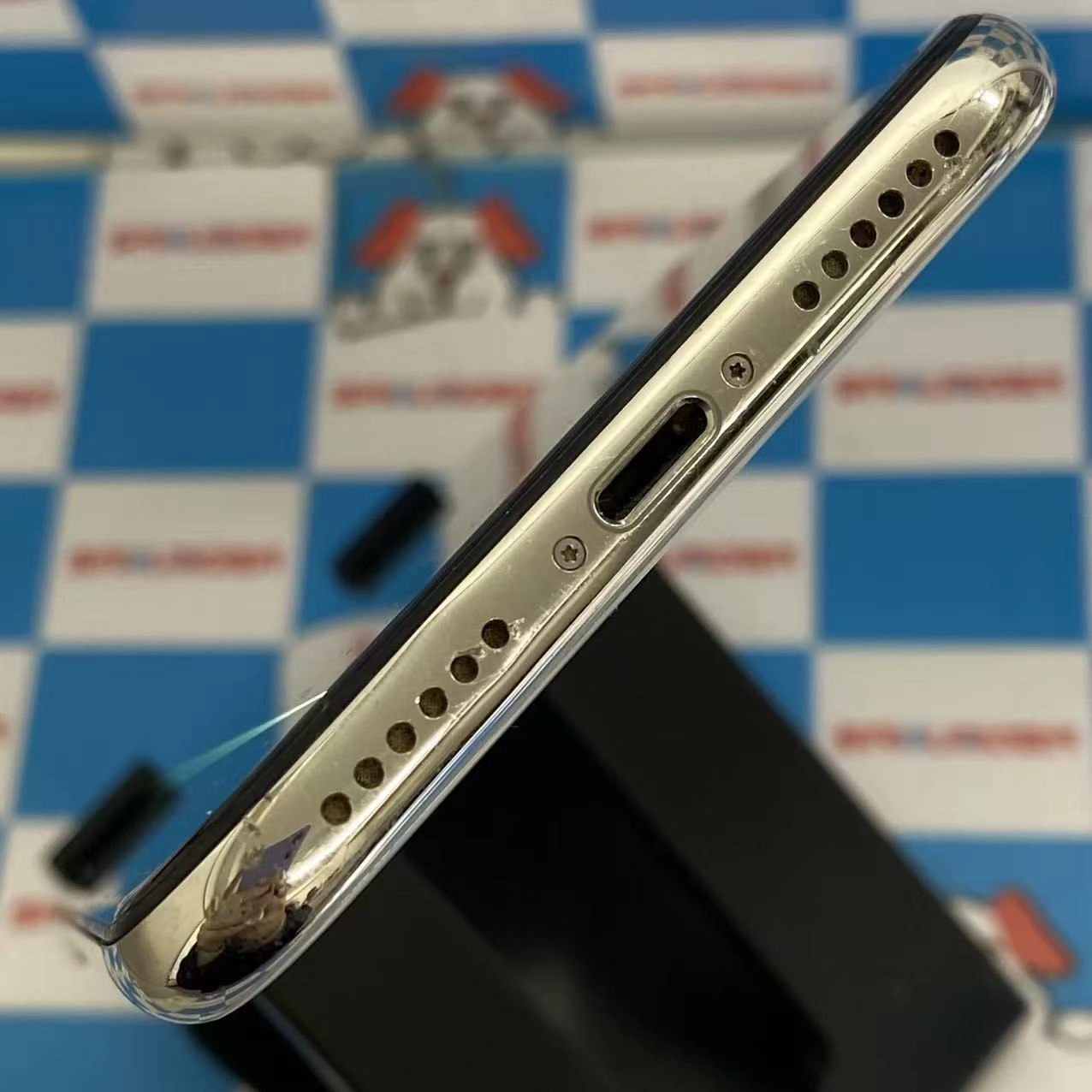 iPhoneX 256GB シルバー MQC22J/A SoftBank版SIMフリー ジャンク品