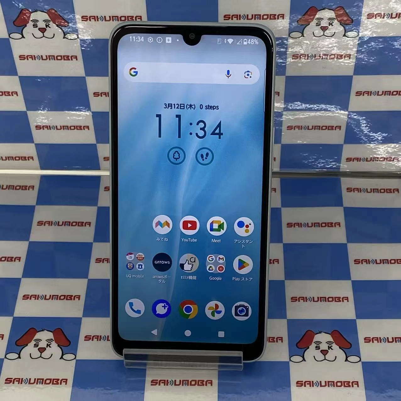 arrows We2 4GB/64GB ライトブルー FCG02 AU版SIMフリー美品 au