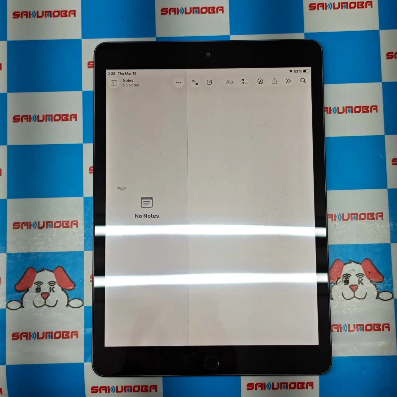 iPad 第8世代 Wi-Fiモデル 32GB スペースグレイ MYL92X/A ジャンク品