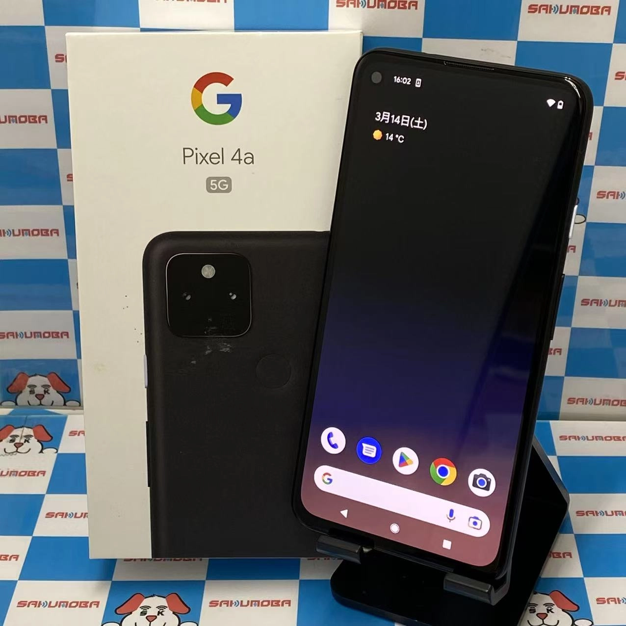 Google Pixel 4a (5G) 128GB Just Black G025H SIMフリー 新品同様