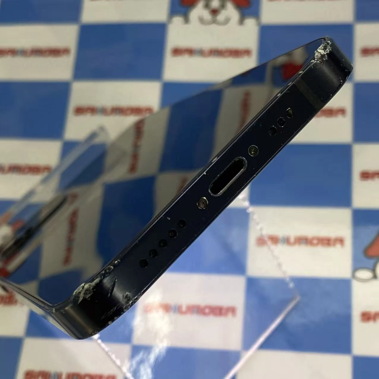 iPhone12 128GB ブラック MGHU3J/A AU版SIMフリー ジャンク品 au