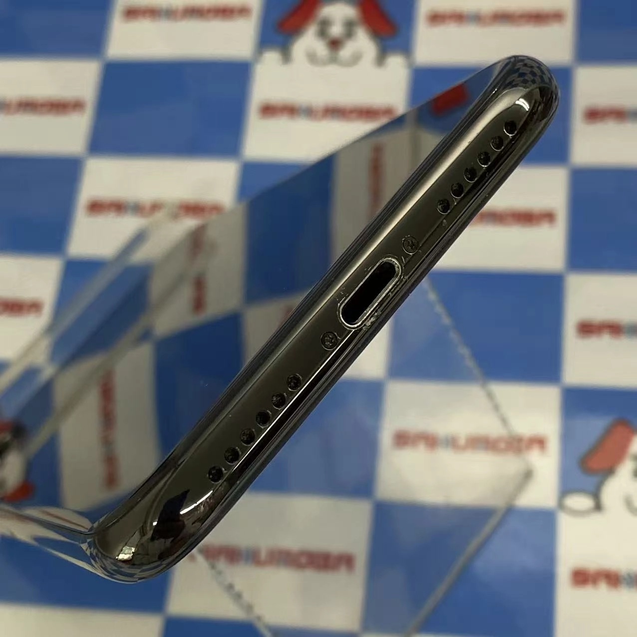 iPhoneX 64GB スペースグレイ MQAX2J/A AU版SIMフリー電池90%