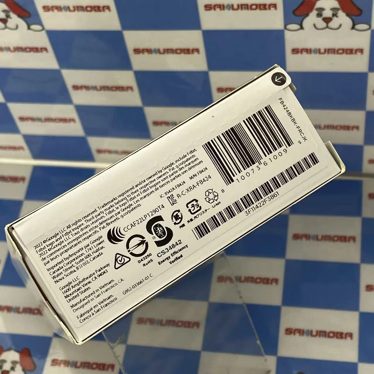 Fitbit Inspire 3 * ミッドナイトゼン/ブラック R-C-XRAーFB424新品未使用