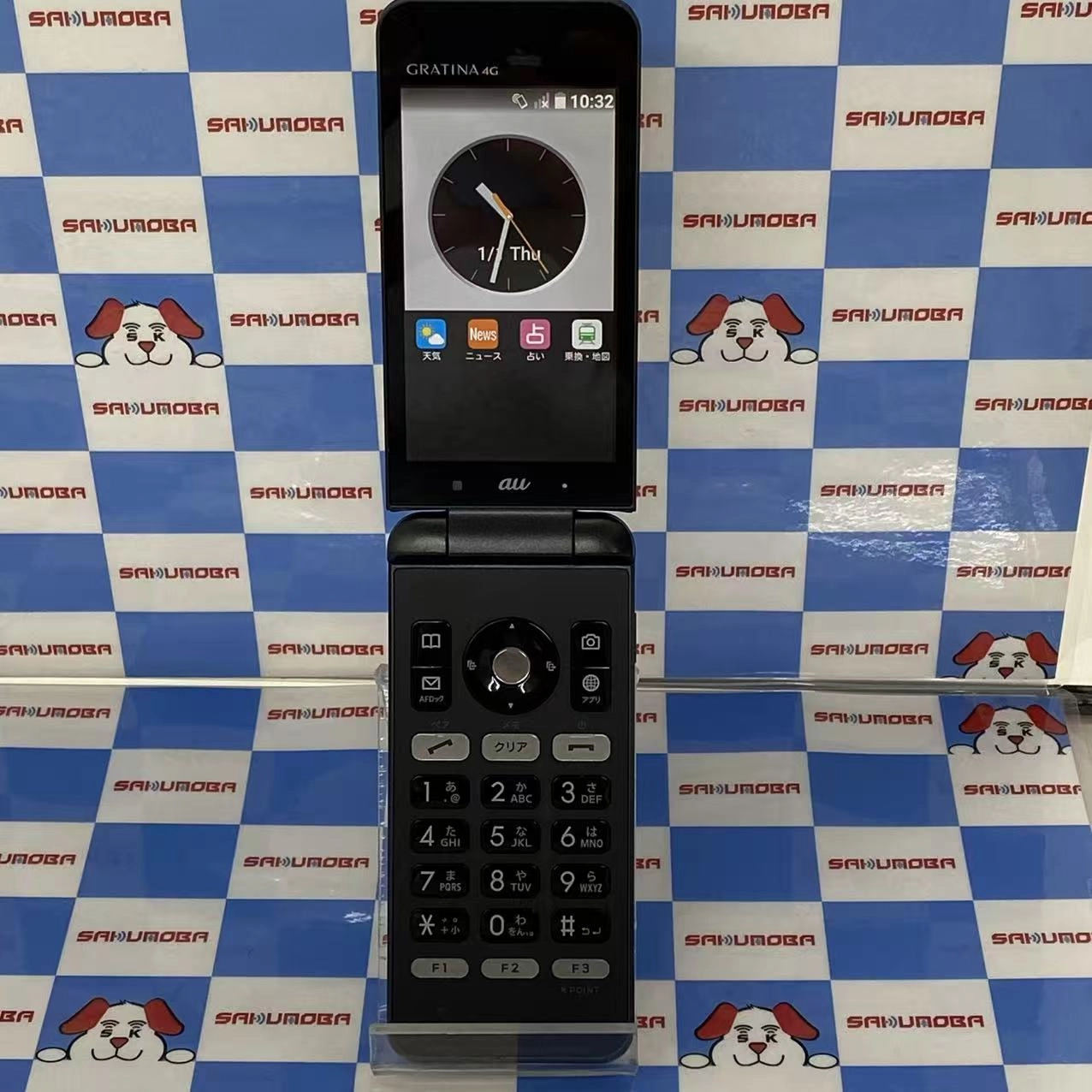 KYOCERA GRATINA 4G KYF31 8GB ブラック AU版SIMフリー au