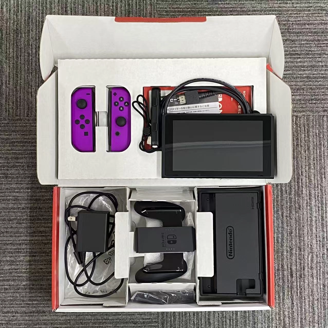 Nintendo Switch カスタマイズ 32GB パープル HAD-S-KAYAA