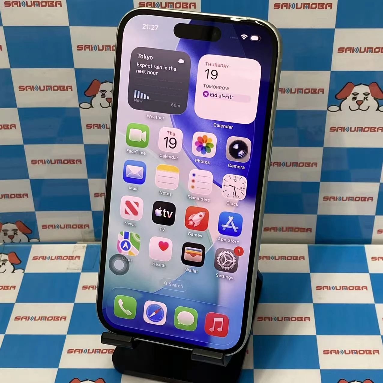 iPhone15 128GB グリーン MTMM3J/A docomo版SIMフリー