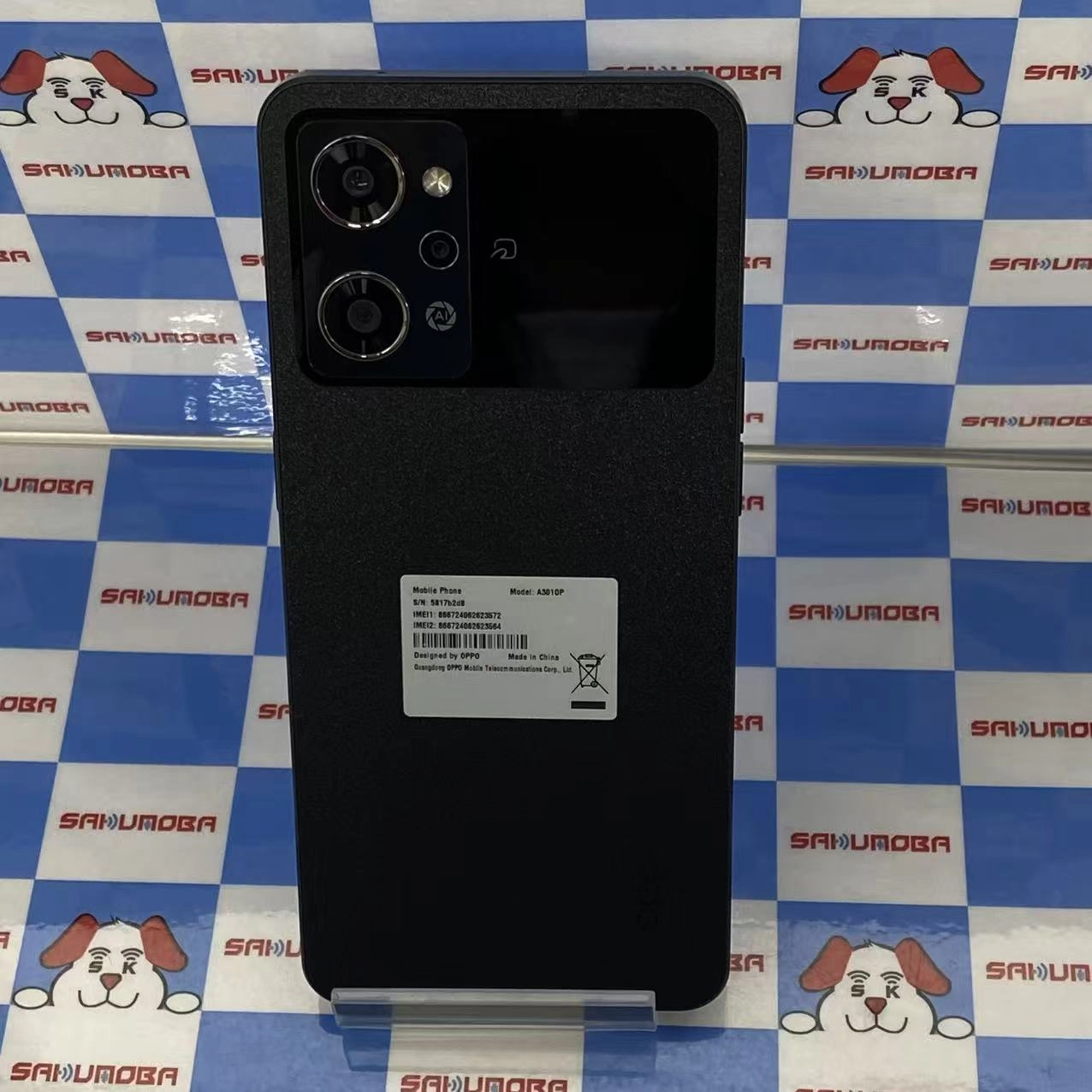 OPPO Reno9 A 128GB ナイトブラック CPH2523 Y!mobile版SIMフリー美品