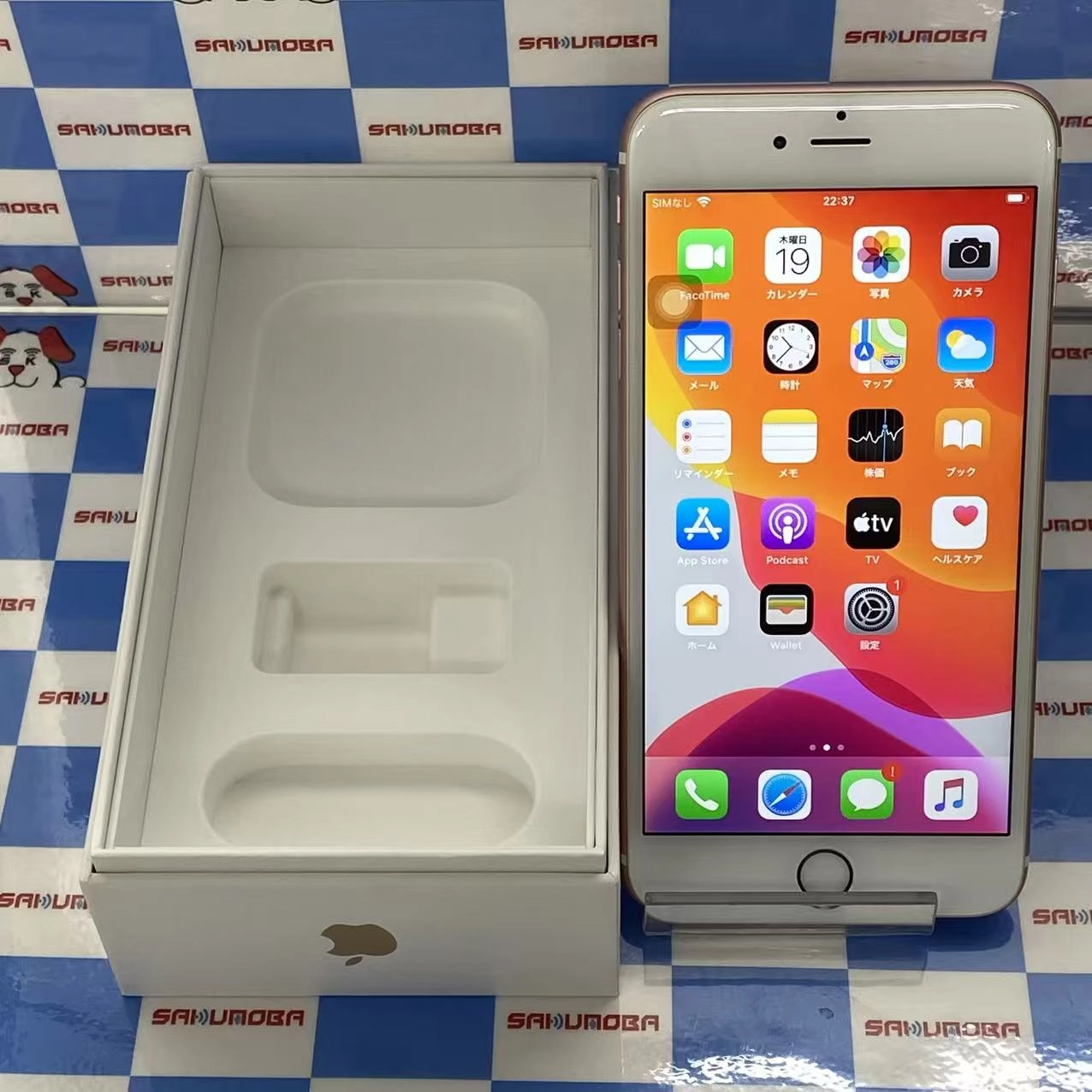 iPhone6s Plus 64GB ローズゴールド MKU92J/A SoftBank版SIMフリー美品
