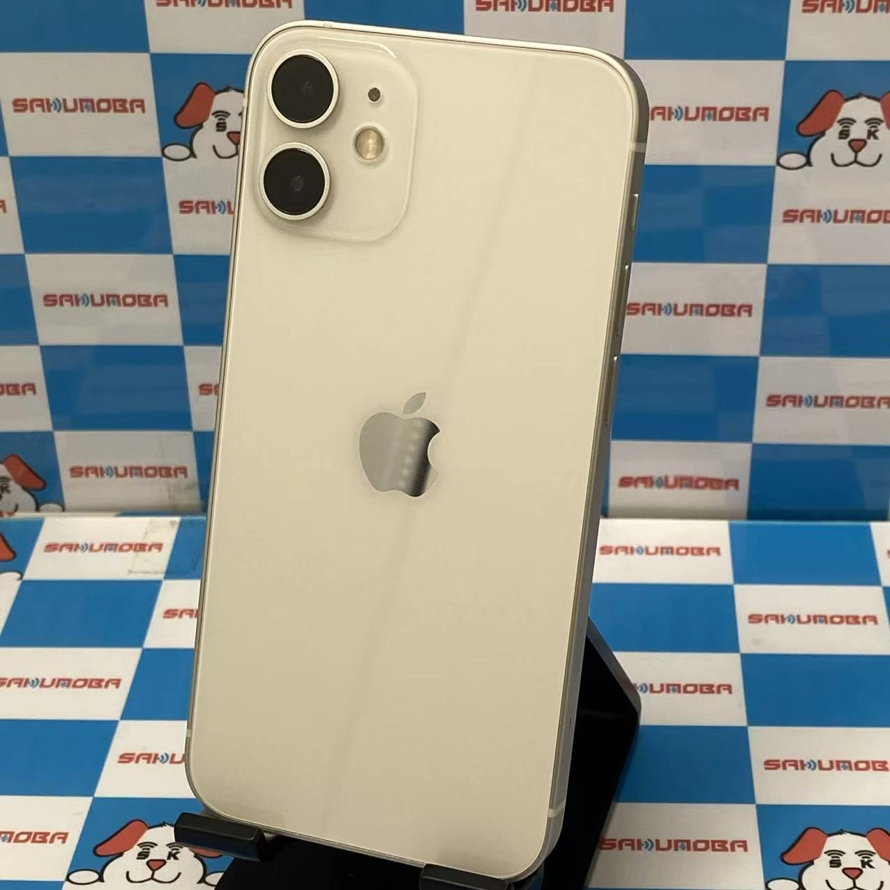 iPhone12 mini 64GB ホワイト MGA63J/A AU版SIMフリー 訳あり品 au