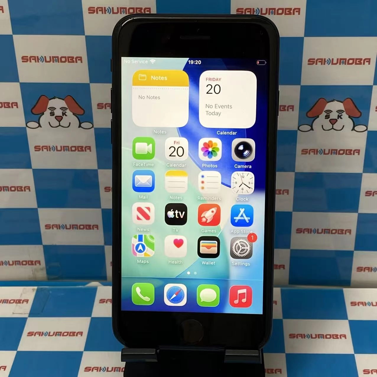 iPhoneSE 第2世代 128GB ブラック MXD02J/A SIMフリー ジャンク品