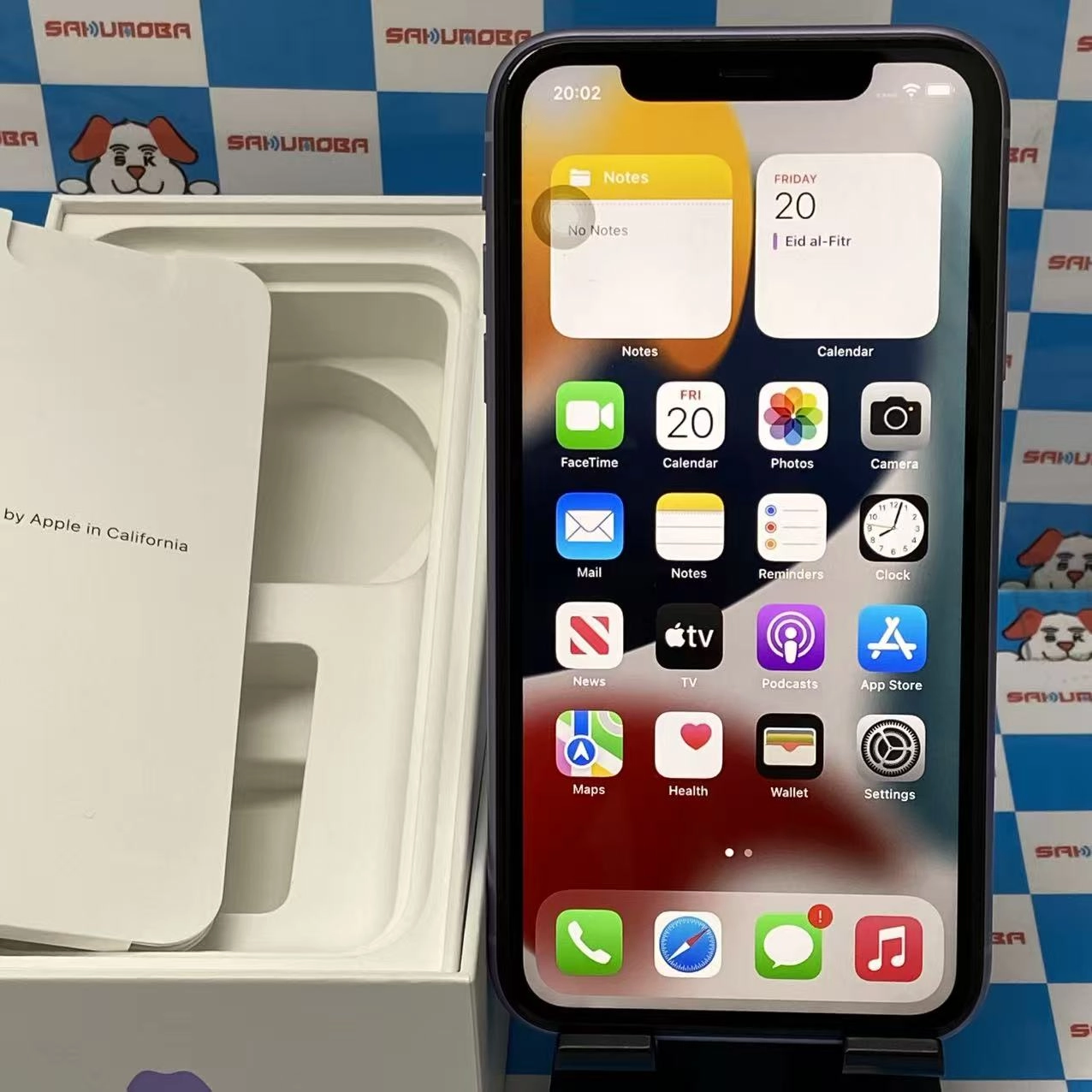 iPhone11 64GB パープル MWLX2J/A AU版SIMフリー 美品 au