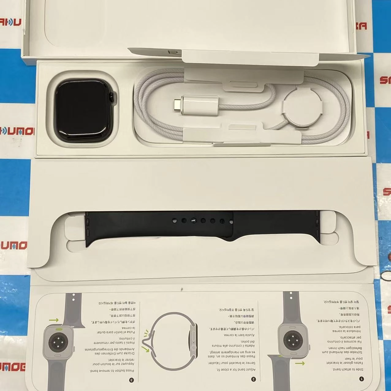 Apple Watch Series11 46mm GPS+Cellularモデル 64GB ジェットブラック MFC44J/A SoftBank版SIMフリー 極美品