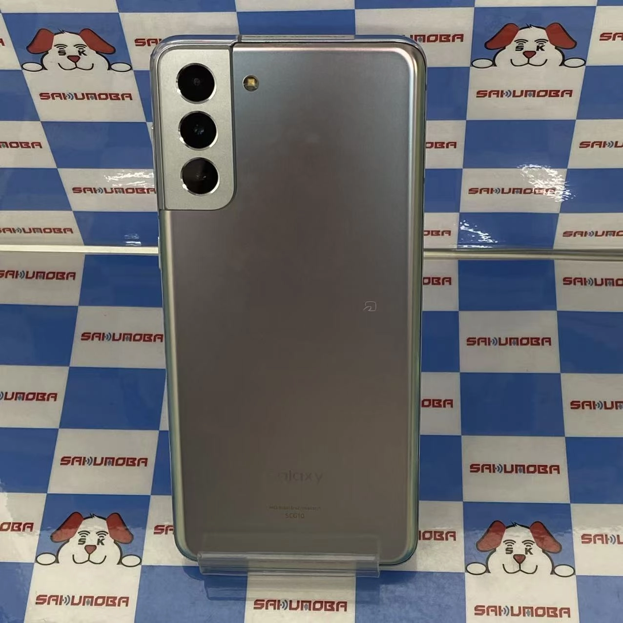 Galaxy S21+ 5G 256GB ファントムシルバー SCG10 AU版SIMフリー au