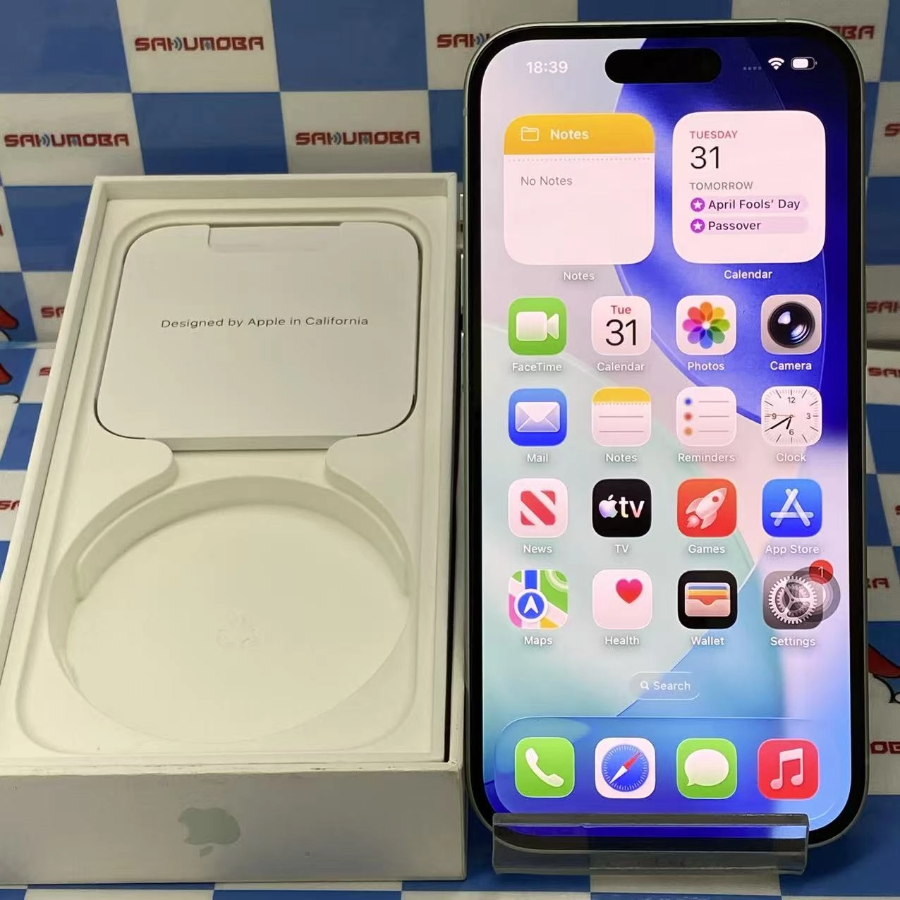 iPhone15 256GB グリーン MTMT3J/A SIMフリー 美品