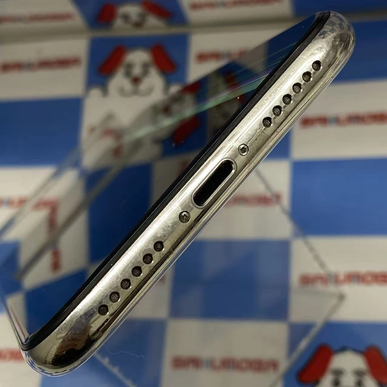 iPhoneX 64GB シルバー MQAY2J/A AU版SIMフリー ジャンク品