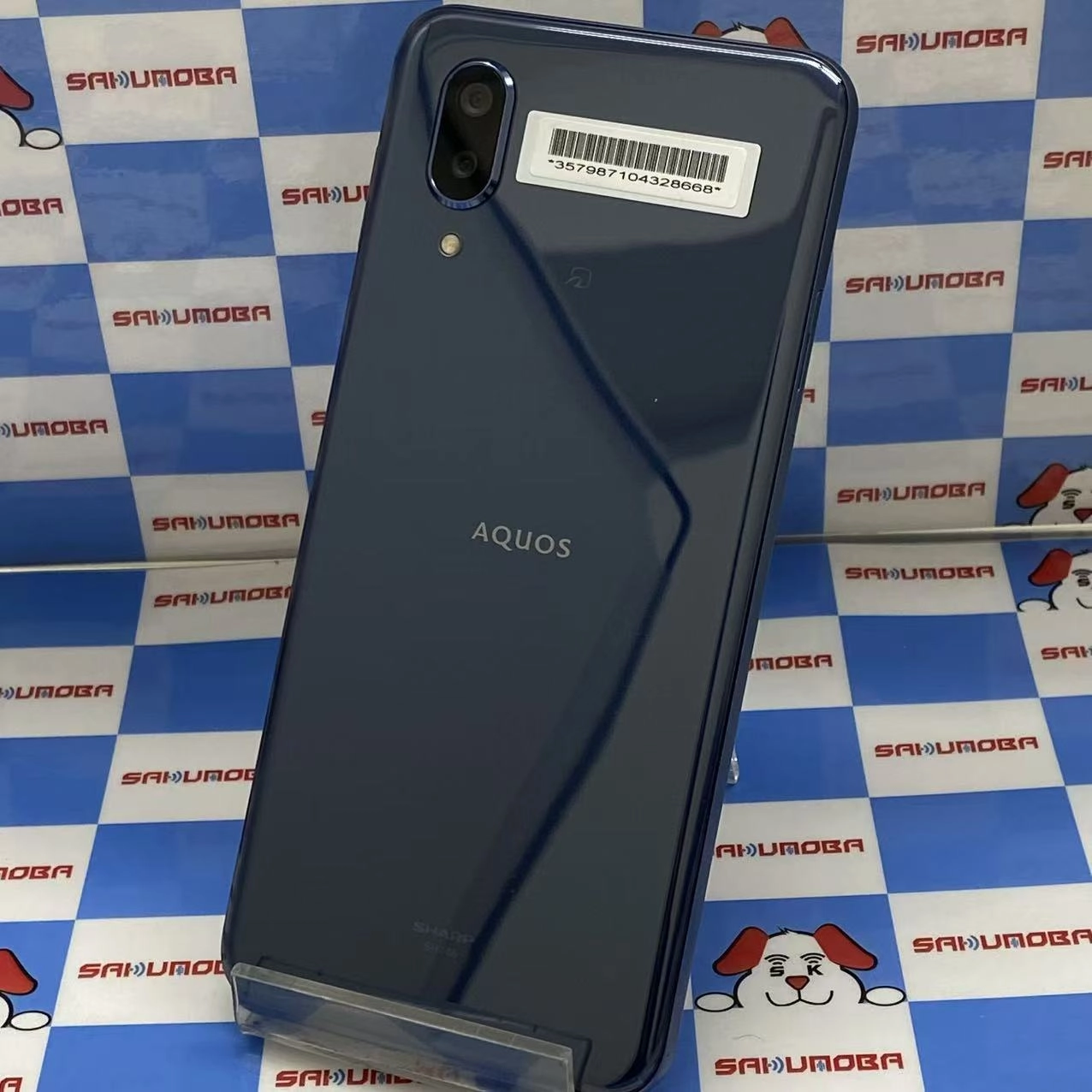 AQUOS sense3 plus 64GB ムーンブルー SHV46 AU版SIMフリー ジャンク品