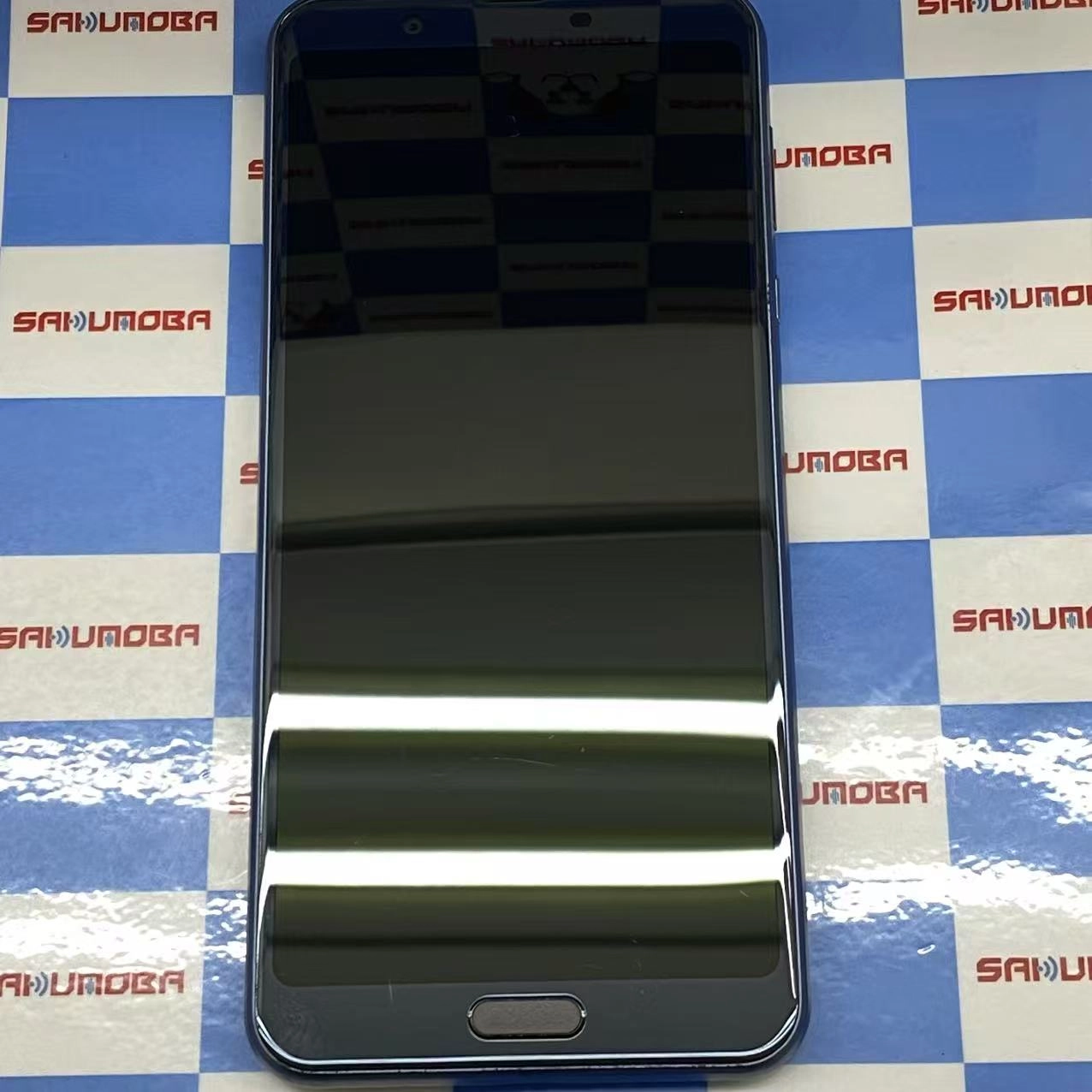 AQUOS sense3 plus 64GB ムーンブルー SHV46 AU版SIMフリー ジャンク品