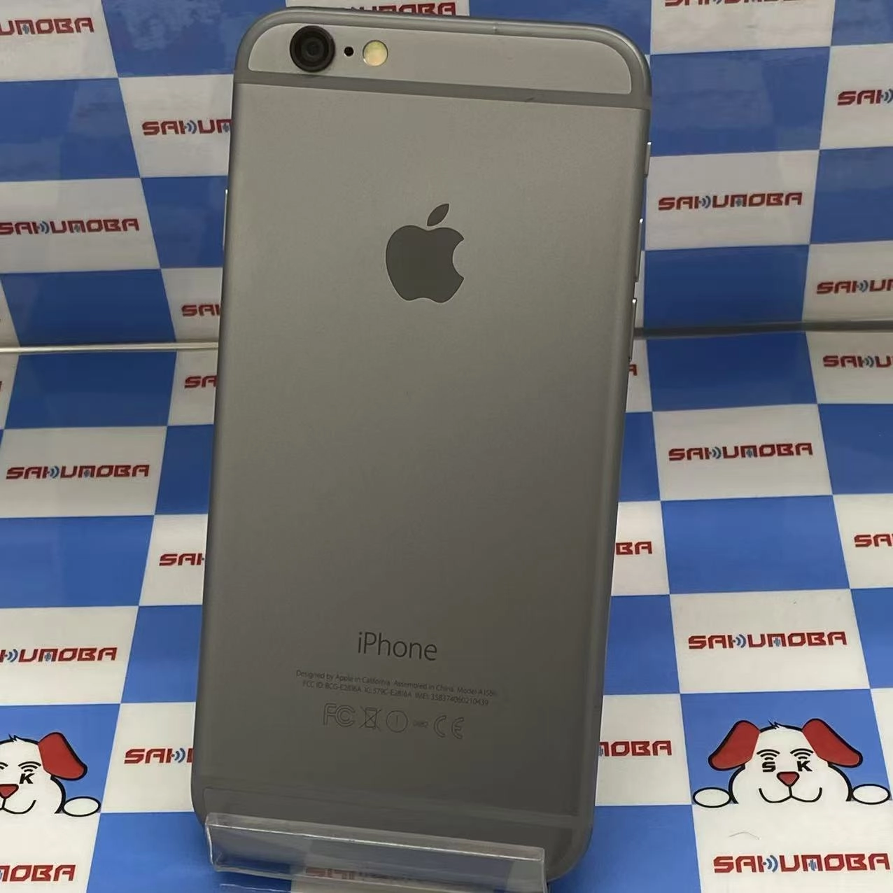 iPhone6 16GB スペースグレイ MG472J/A au 訳あり品