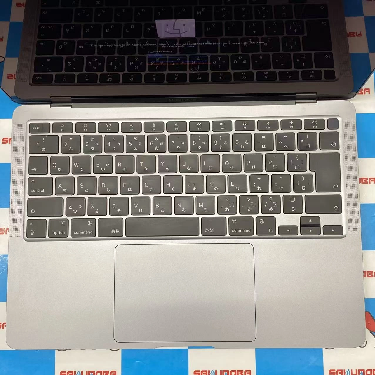 MacBook Air 13インチ Late2020 Apple M1 8CPU 7GPU 8GB/256GB MGN63J/A ジャンク品 スペースグレイ