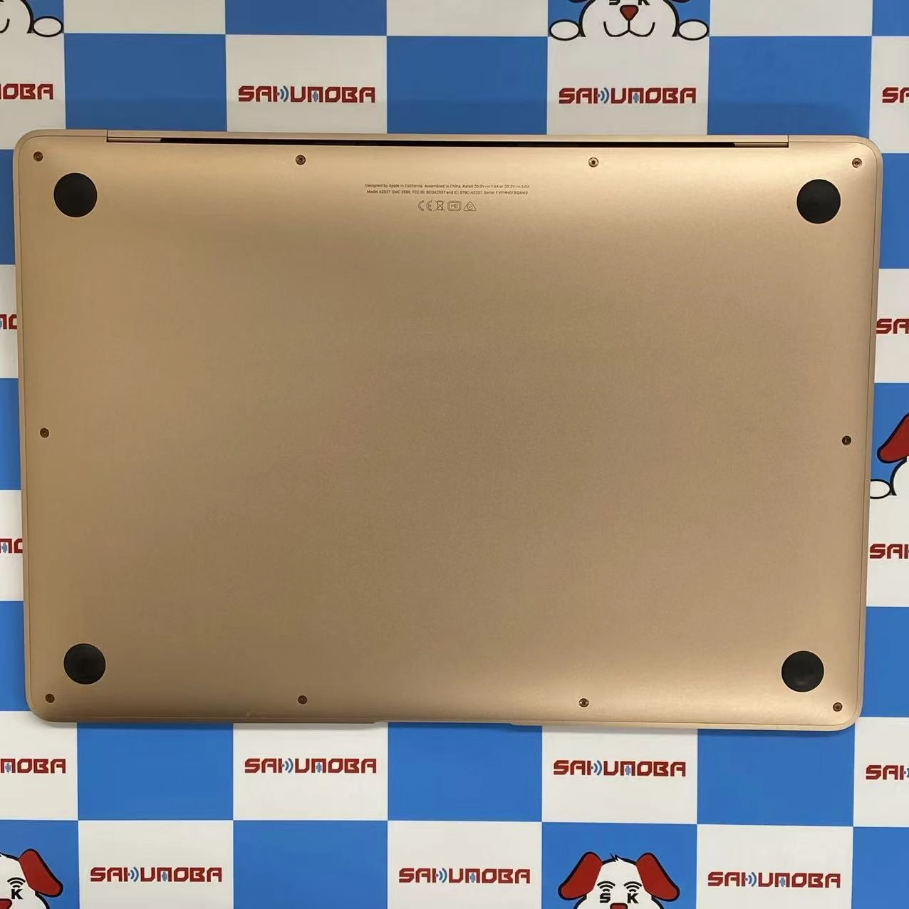 MacBook Air M1 2020 16GB/512GB CPU8 GPU7ゴールド A2337USキーボード