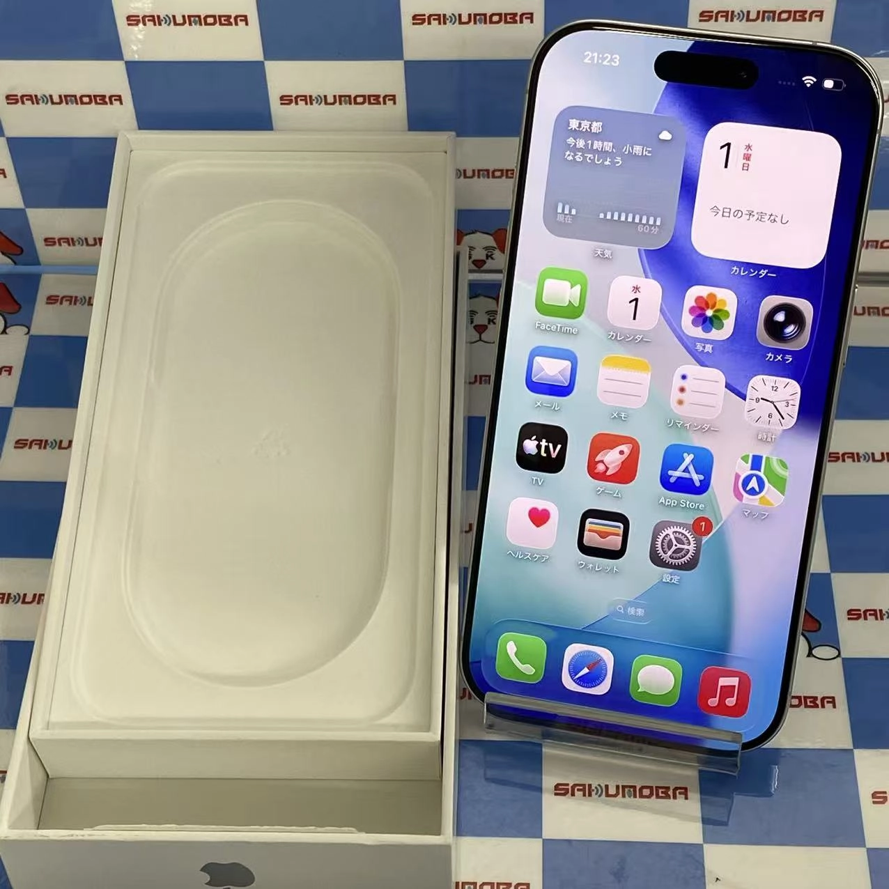 iPhone16 Pro 128GB ホワイトチタニウム MYMW3J/A Apple版SIMフリー