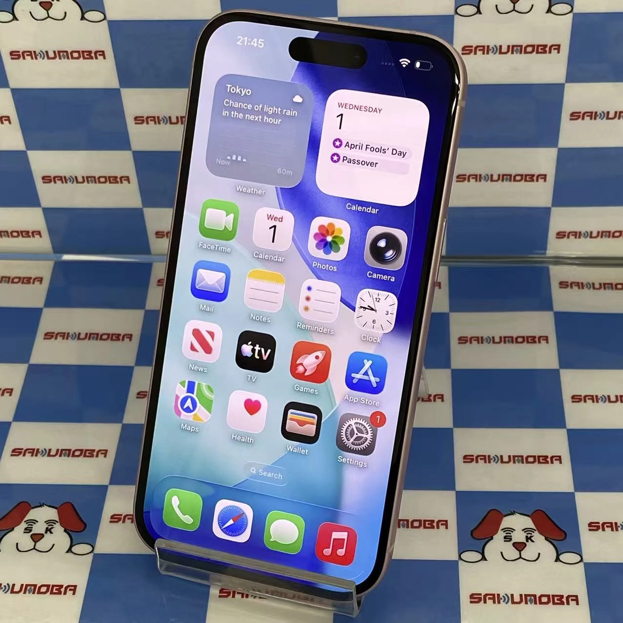 iPhone15 256GB ピンク MTMP3J/A SoftBank版SIMフリー 美品