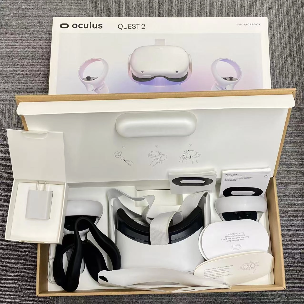Meta Oculus Quest 2 １２８ ライトグレー KW49CW
