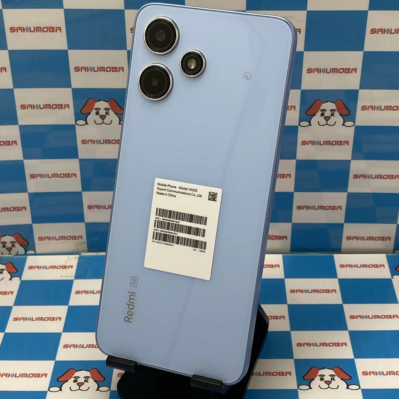 Xiaomi Redmi 12 5G 4GB/128GB スカイブルー XIG03 AU版SIMフリー 美品