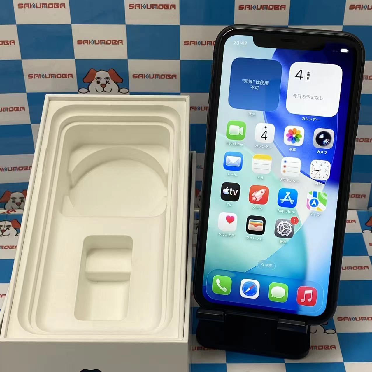 iPhone11 128GB ブラック MWM02J/A SoftBank版SIMフリー