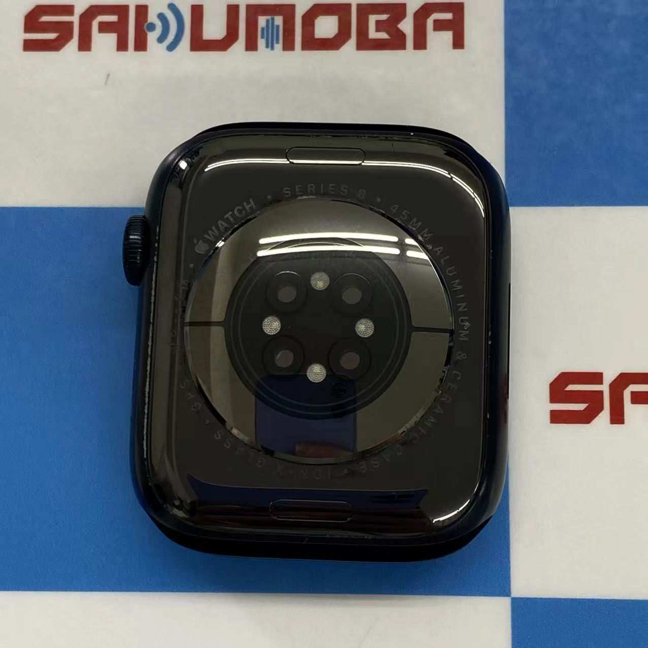 Apple Watch Series8 45mm GPSモデル 32GB ミッドナイト MNP13J/A訳あり品