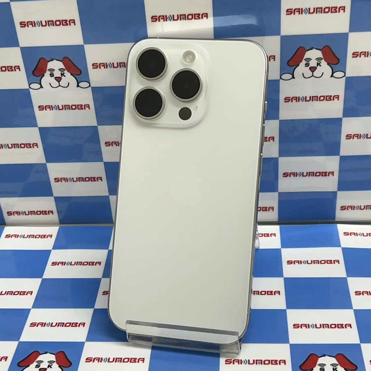 iPhone15 Pro 128GB ホワイトチタニウム MTU83J/A AU版SIMフリー 美品 au