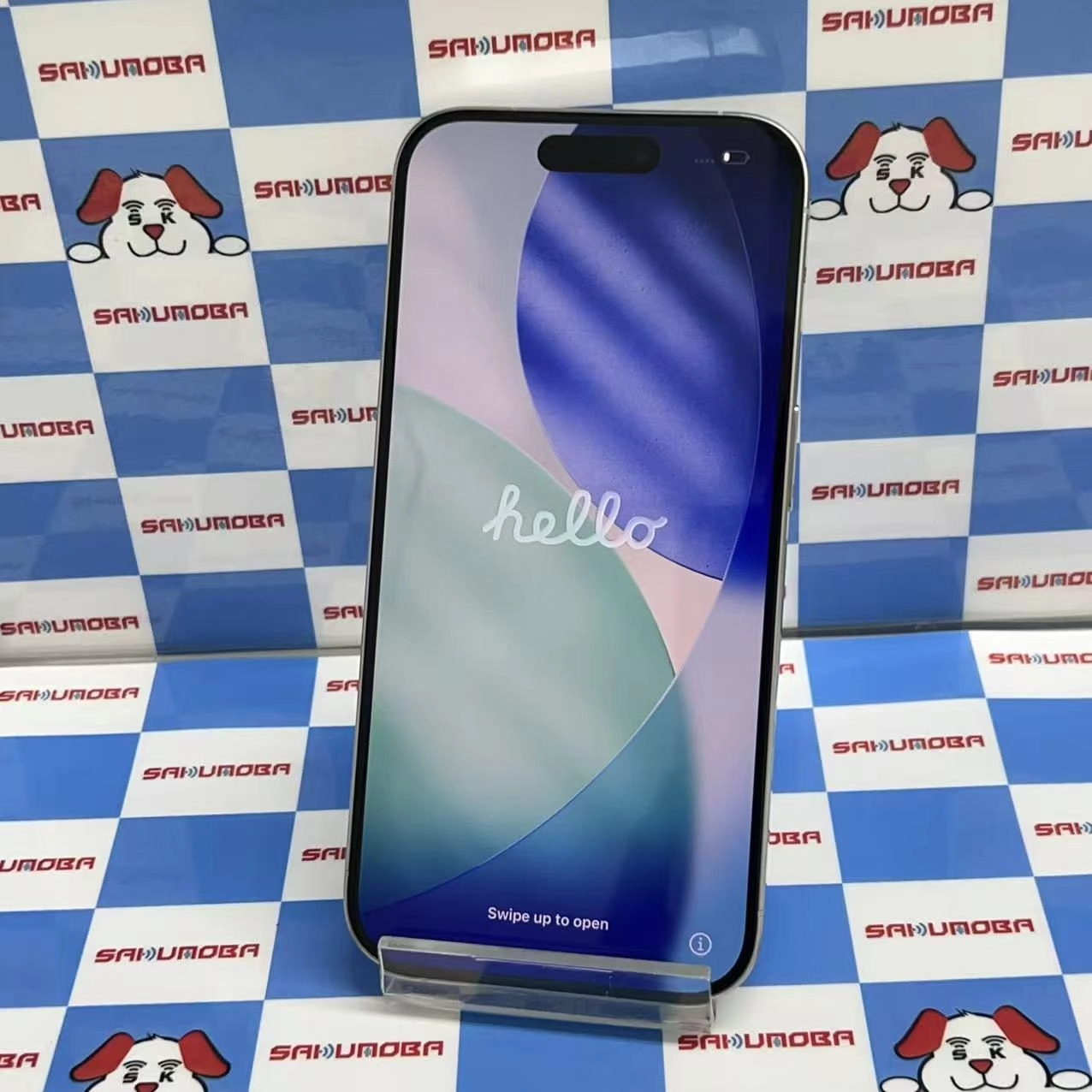 iPhone15 Pro 128GB ホワイトチタニウム MTU83J/A AU版SIMフリー 美品 au