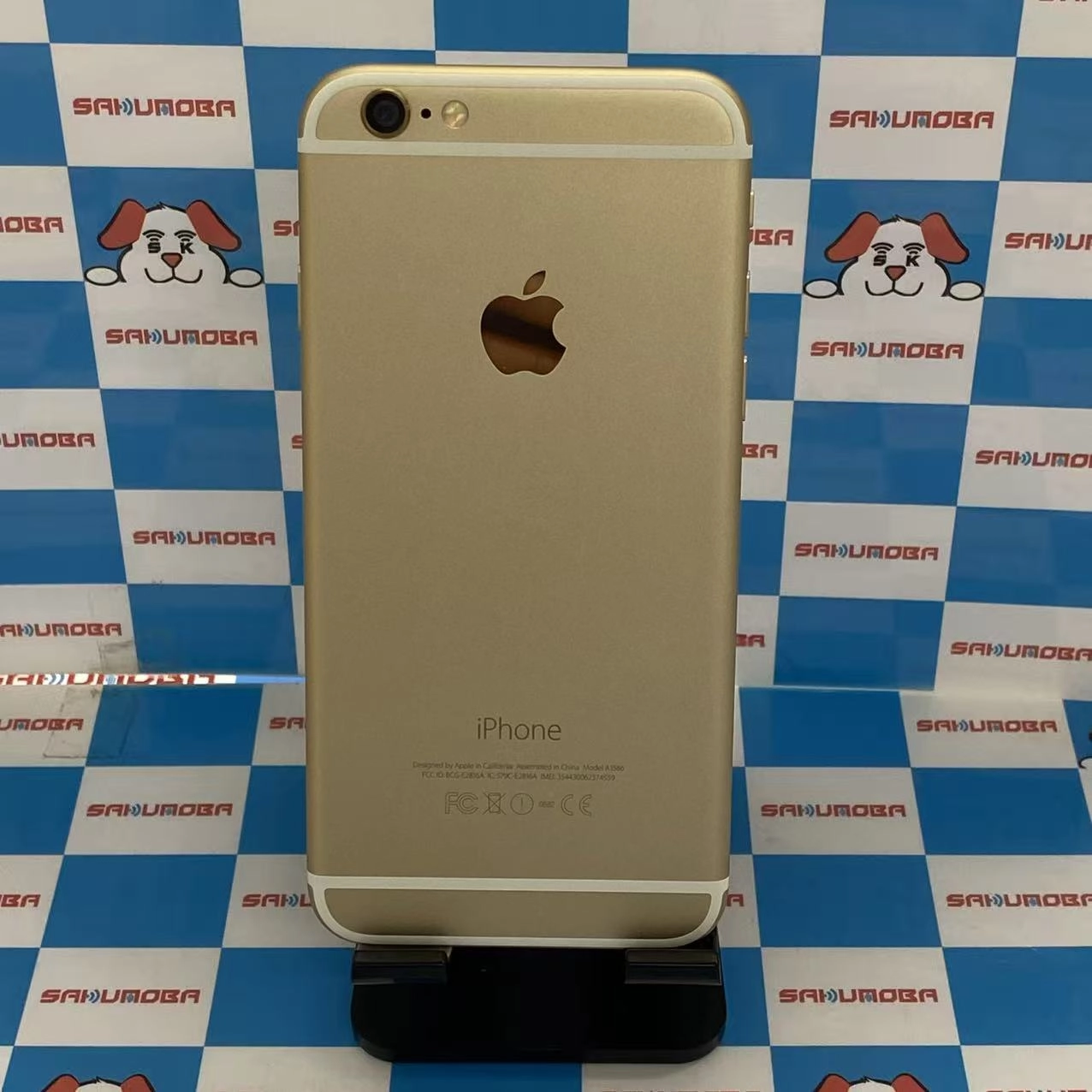 iPhone6 16GB ゴ-ルド MG492J/A au訳あり品