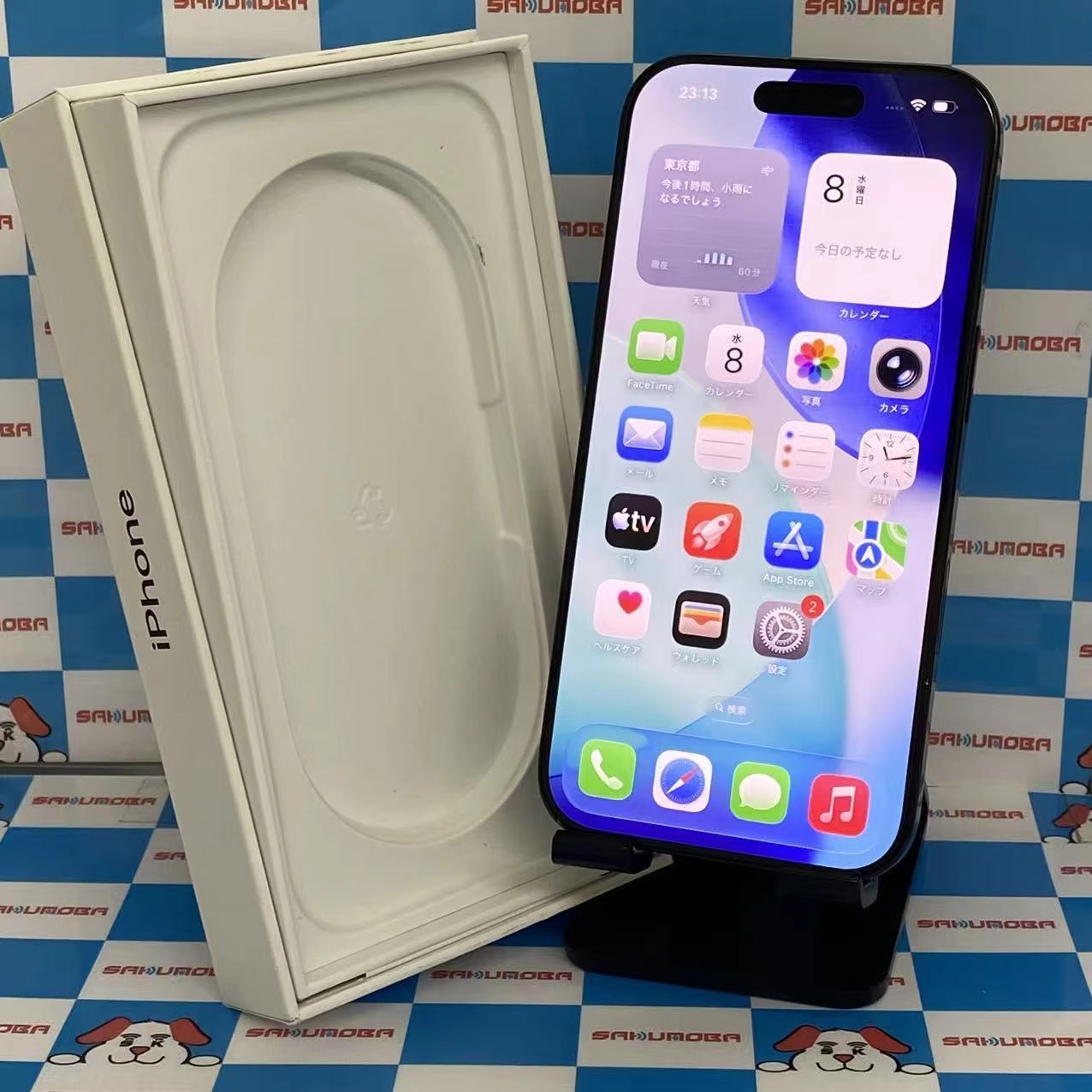 iPhone16 Pro 128GB ブラックチタニウム MYMV3J/A SIMフリー電池99%