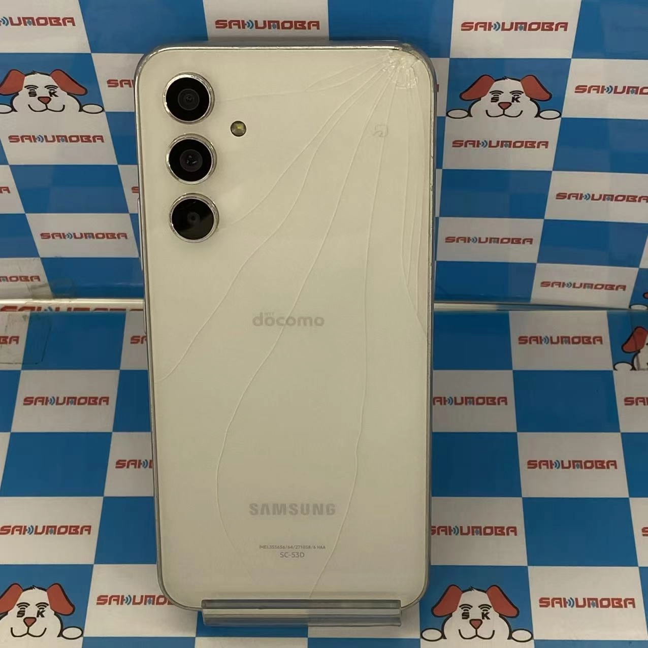 Galaxy A54 5G 128GB オーサムホワイト SC-53D docomo版SIMフリージャンク品