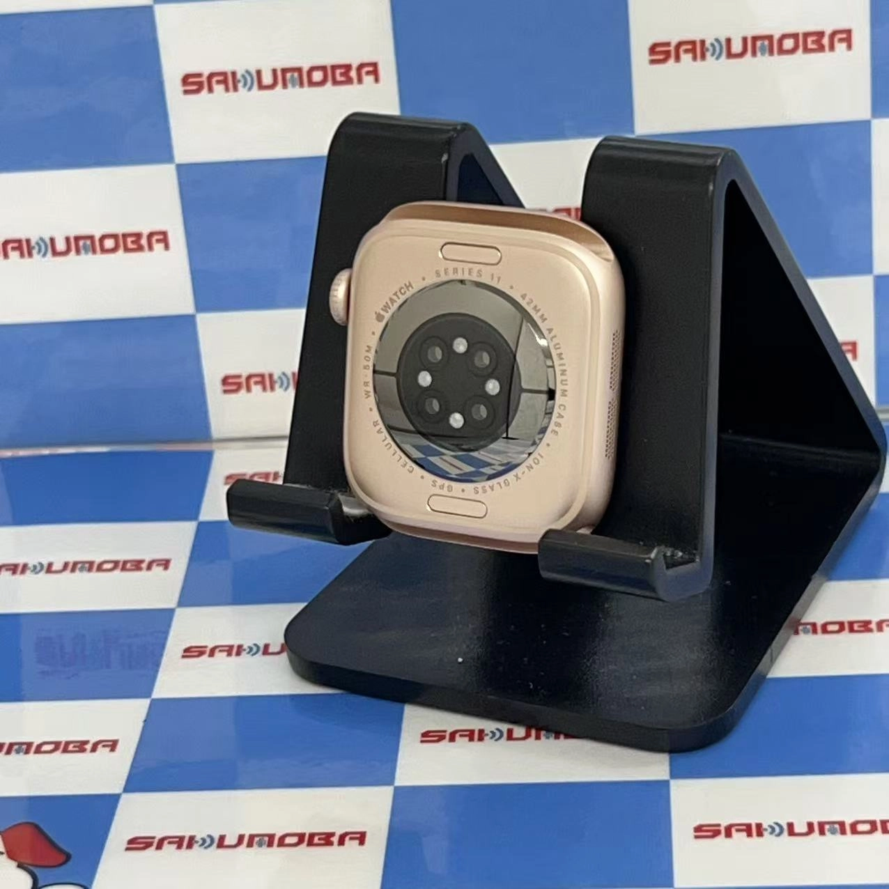 Apple Watch Series11 42mm GPS+Cellularモデル 64GB ローズゴールド MF8E4J/A SoftBank版SIMフリー 新品同様