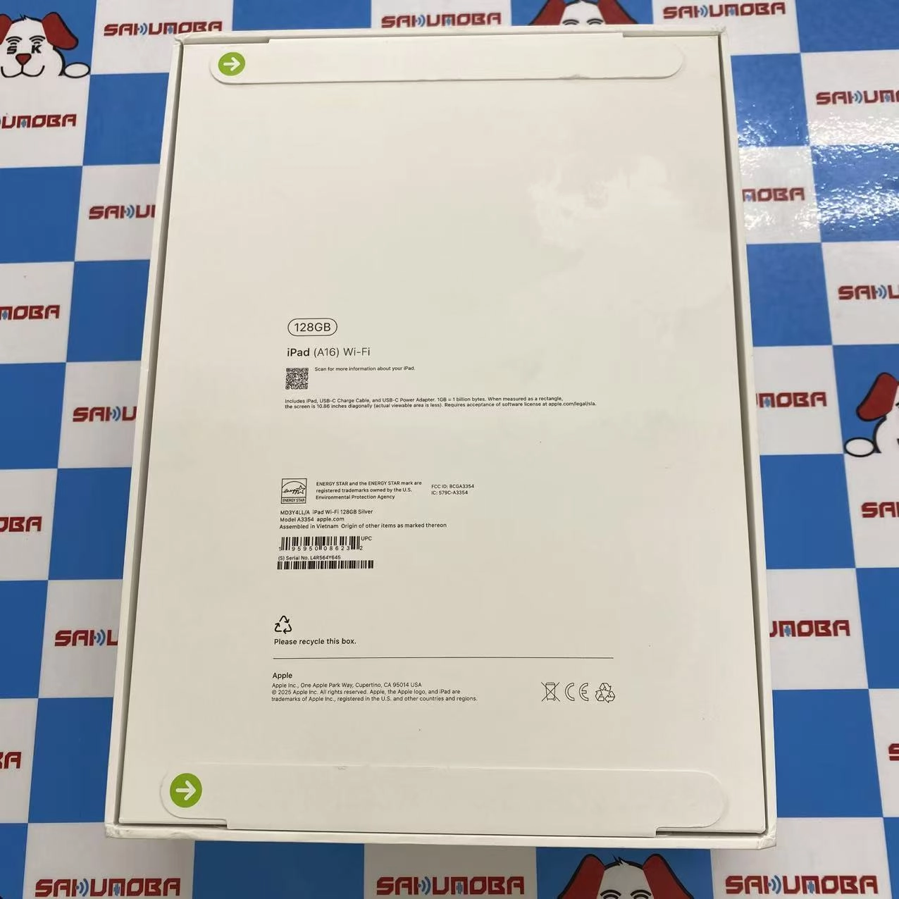 iPad 第11世代 Wi-Fiモデル 128GB シルバー MD3Y4LL/A 海外版 未開封未使用品