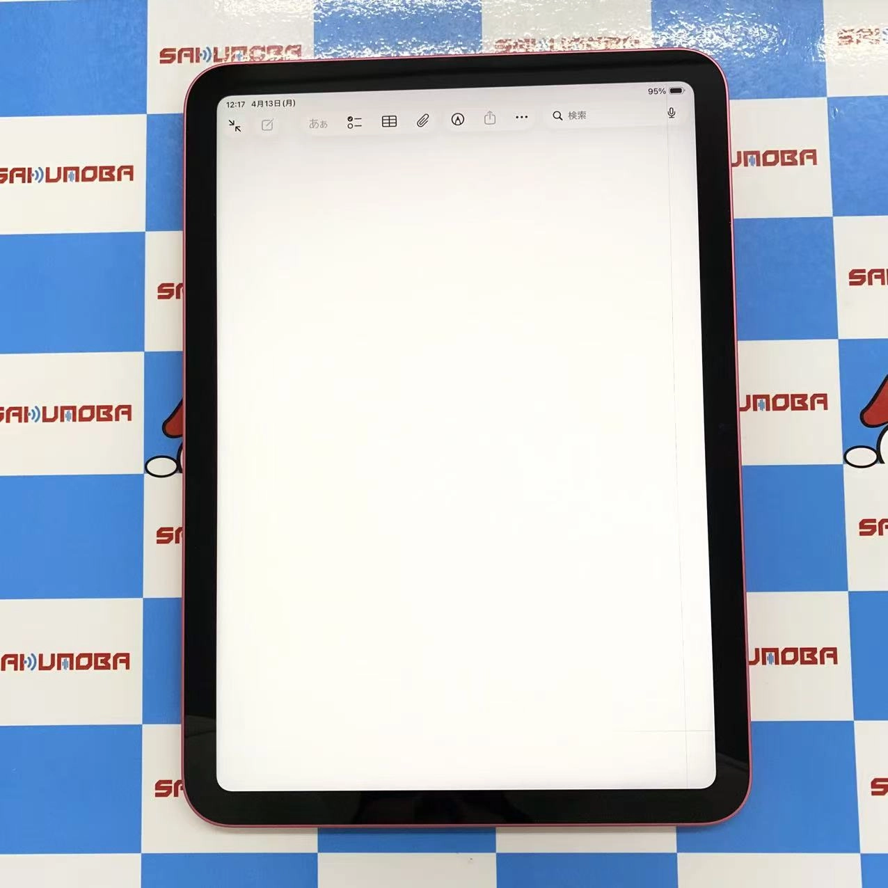 iPad 第10世代 Wi-Fiモデル 64GB ピンク MPQ33J/A ジャンク品