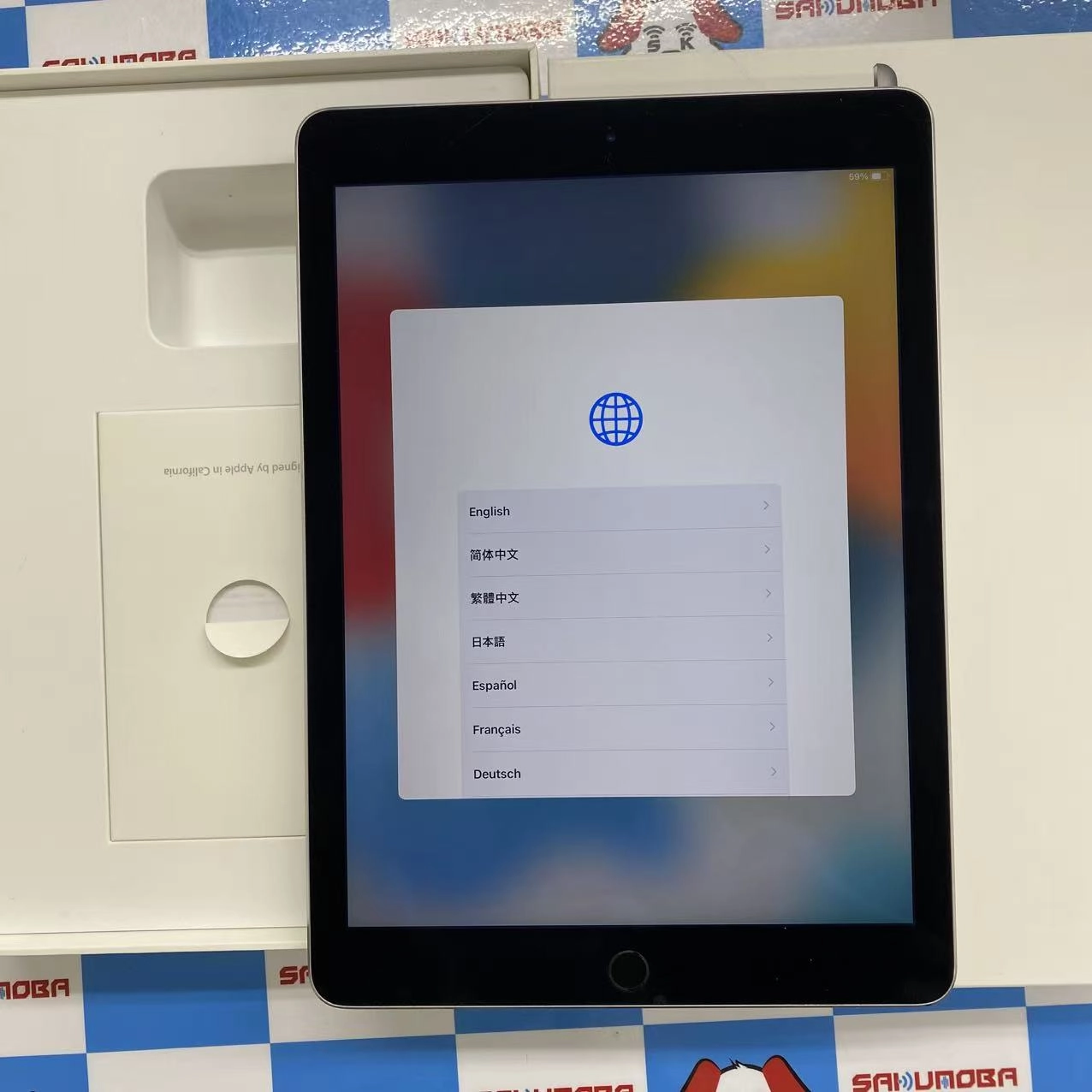 iPad Air 第2世代 Wi-Fiモデル 64GB スペースグレイ MGKL2J/A ジャンク品