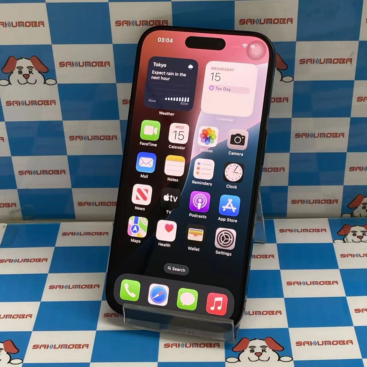 iPhone15 Pro 256GB ブルーチタニウム MTUG3J/A SIMフリー 美品