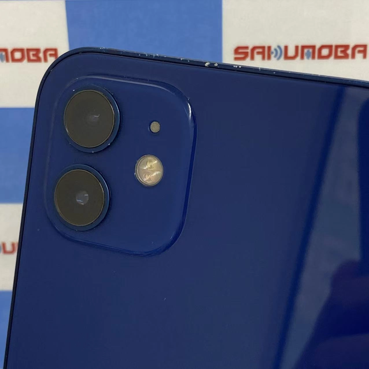 iPhone12 128GB ブルー MGHX3J/A SoftBank版SIMフリー電池90％