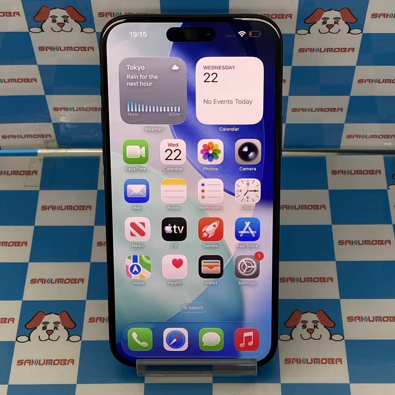 iPhone15 Plus 128GB ブラック MU083J/A SIMフリー