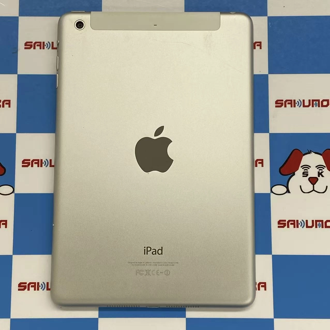 iPad mini 第2世代 Wi-Fi+Cellular 32GB シルバー ME824J/A SoftBankジャンク品
