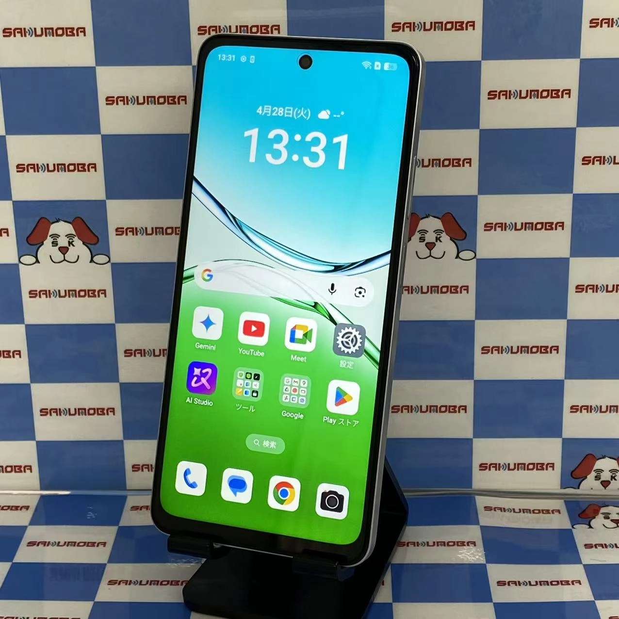 OPPO A5 5G 128GB ホワイト OPG06 UQmobile版SIMフリー美品