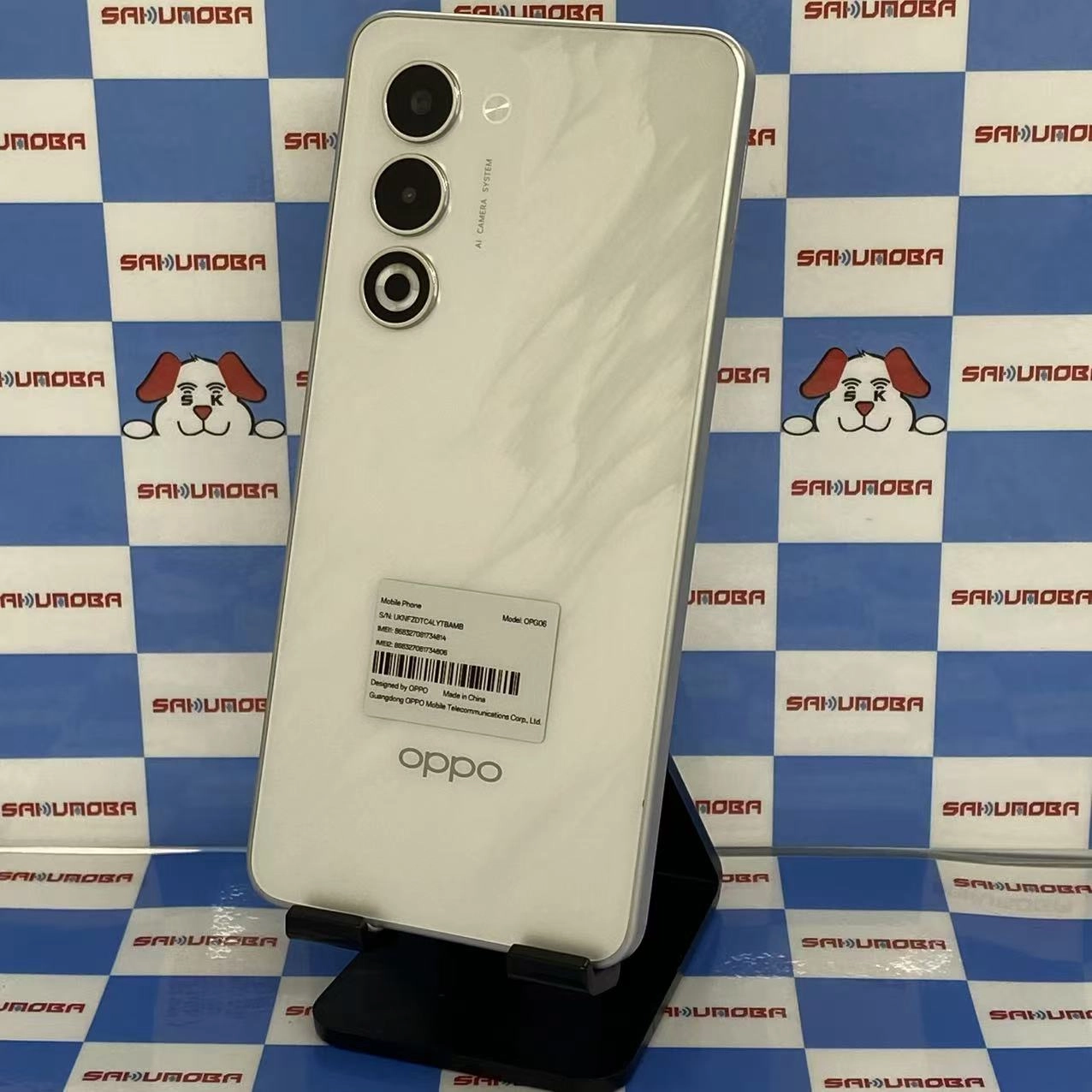 OPPO A5 5G 128GB ホワイト OPG06 UQmobile版SIMフリー美品