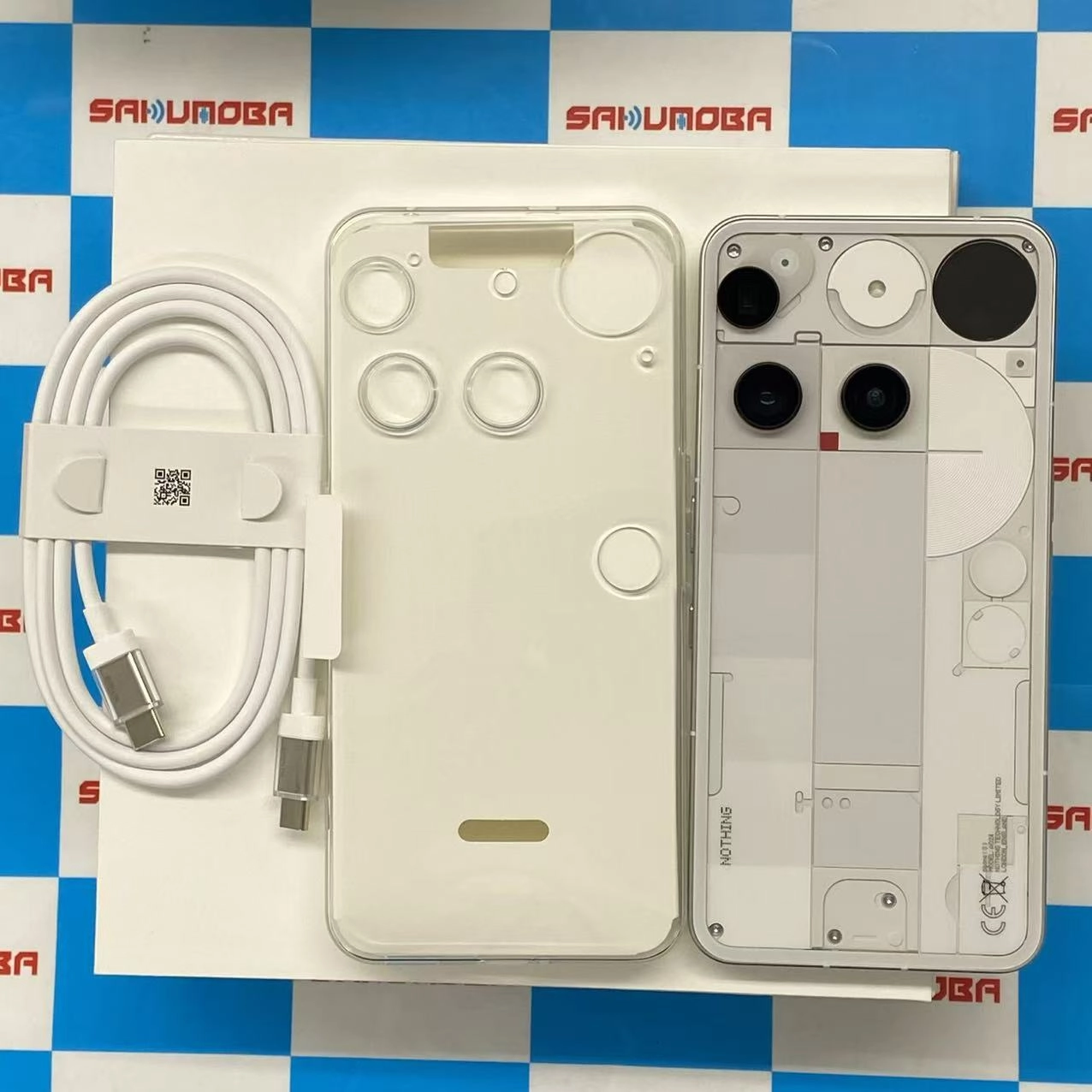 Nothing Phone (3) 16GB/512GB ホワイト A024 SIMフリー極美品
