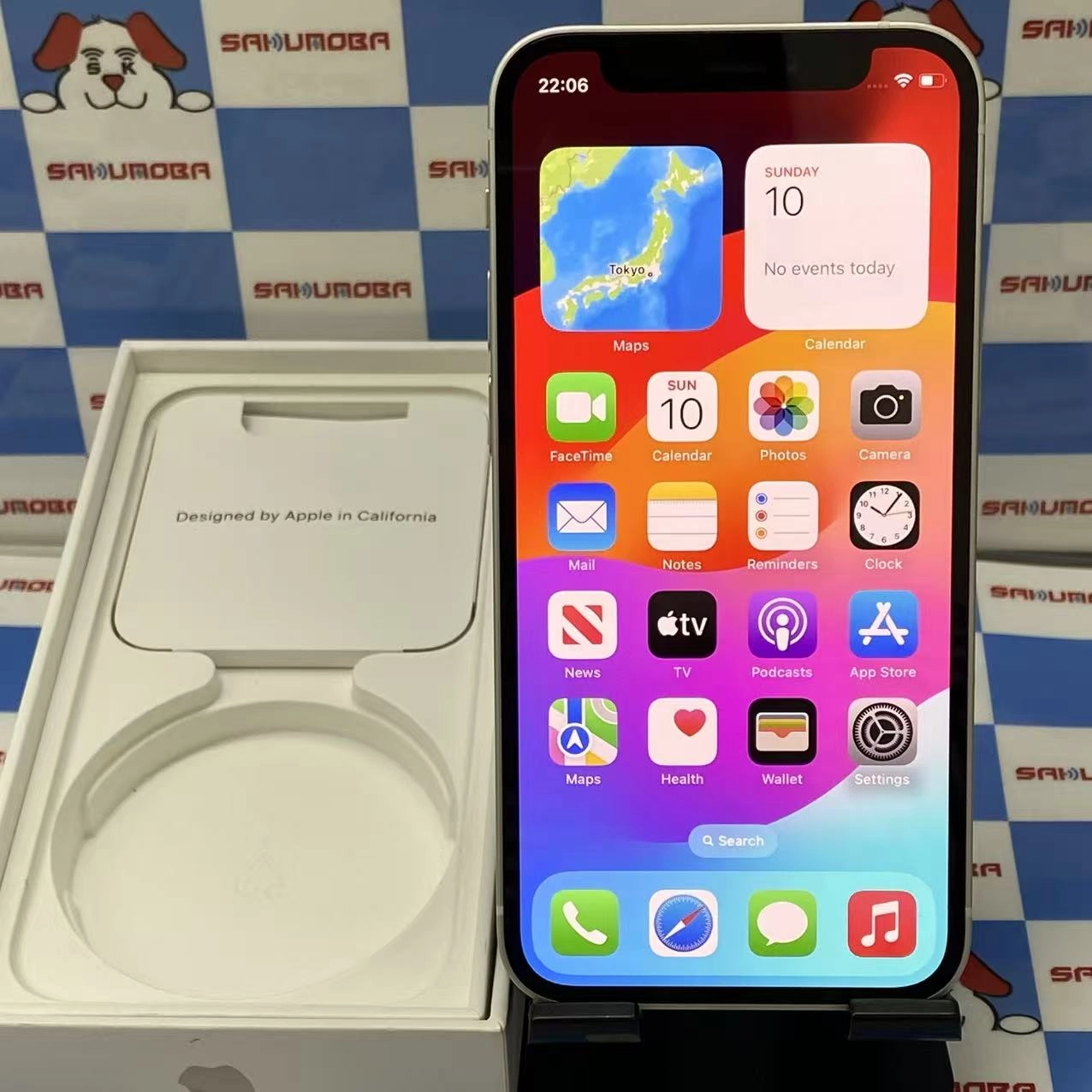 iPhone12 mini 64GB ホワイト NGA63J/A docomo版SIMフリー 美品