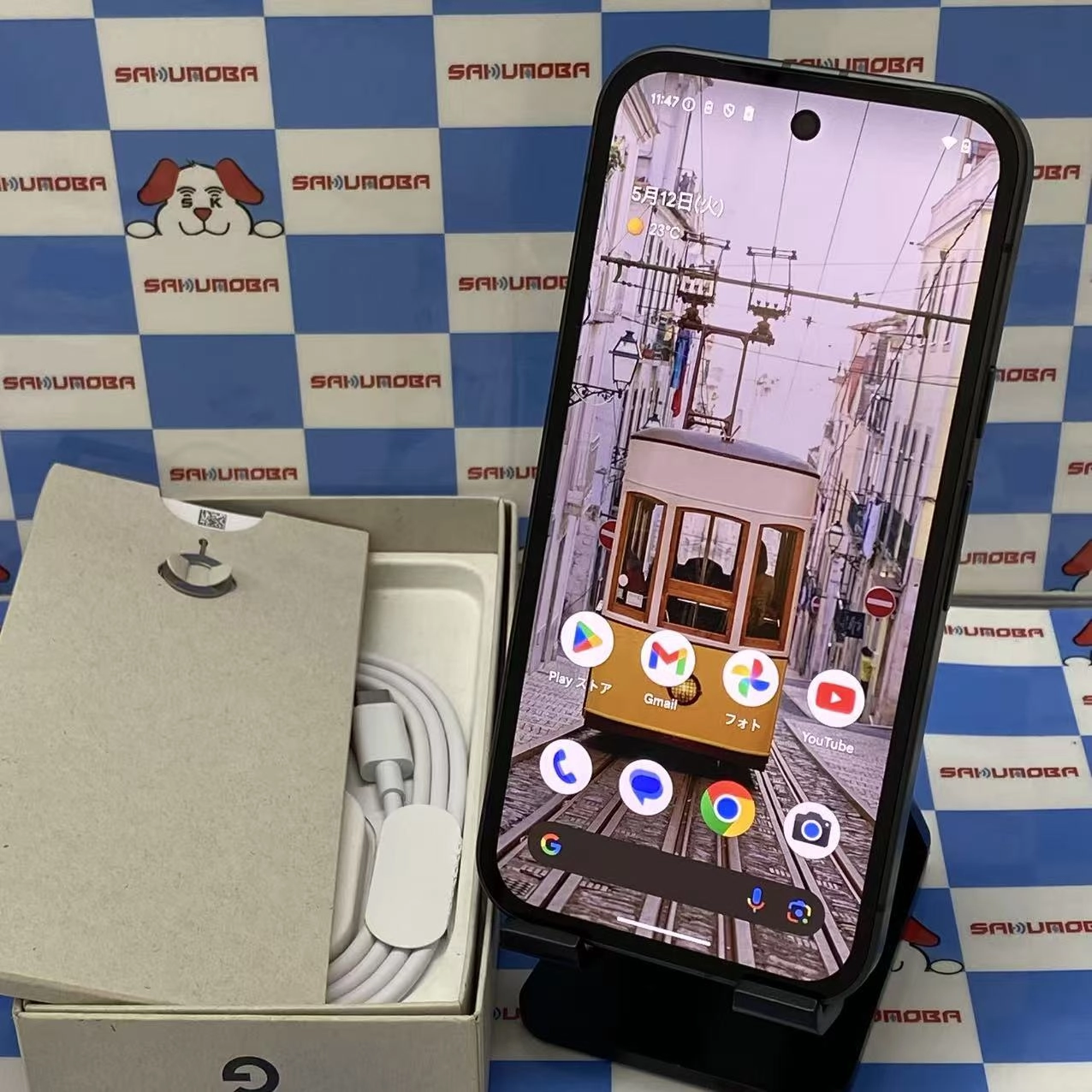 Google Pixel 9a 128GB ブラック SoftBank版SIMフリー 新品同様